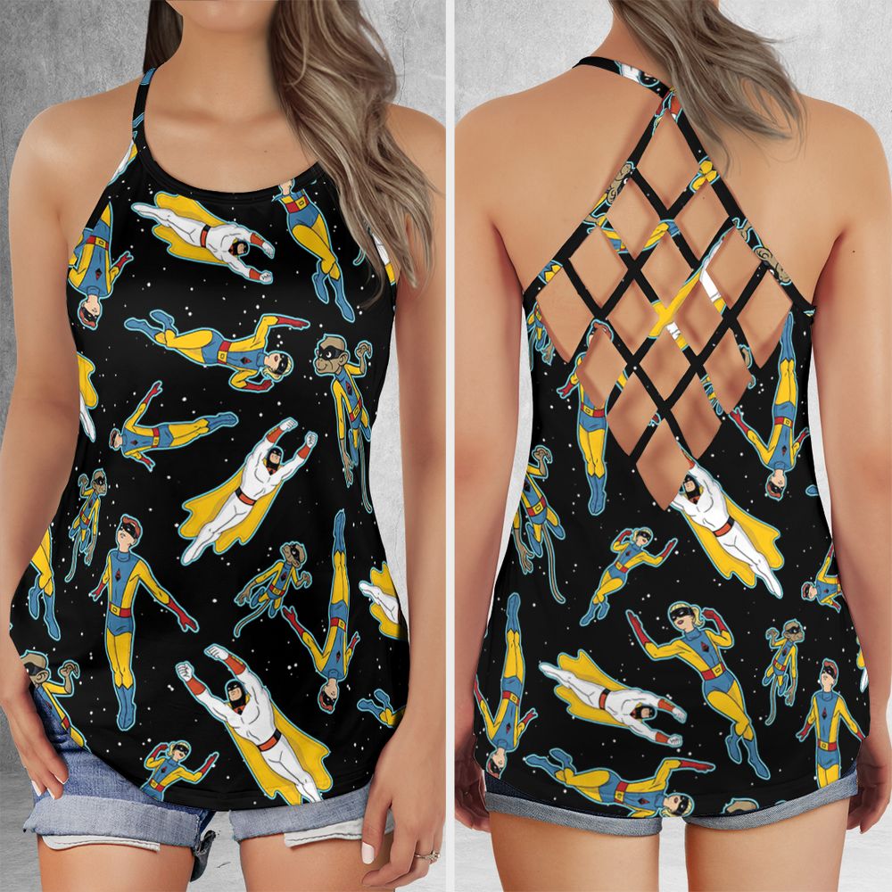 Criss Cross Tank Top - 9ATPHDTY -  - 1
