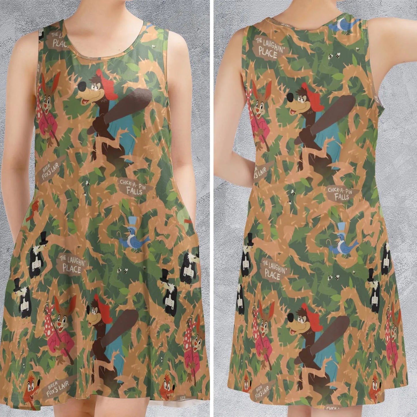 Sleeveless Dress - WGSWLH9M