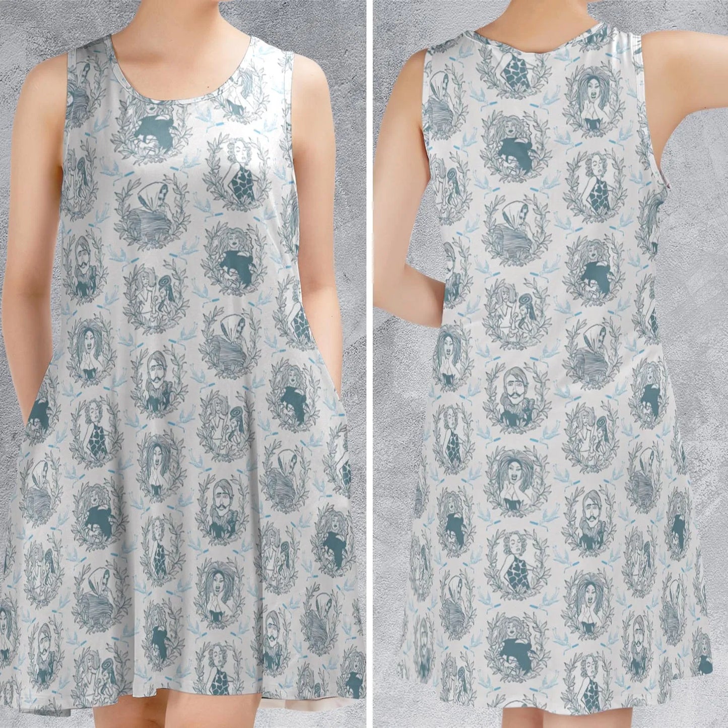 Sleeveless Dress - 6ZRHSEHV