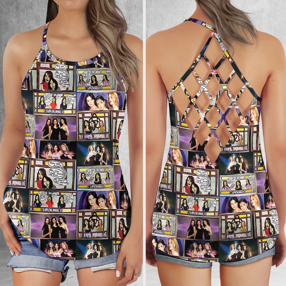 Criss Cross Tank Top - LJDZRHDU -  - 1