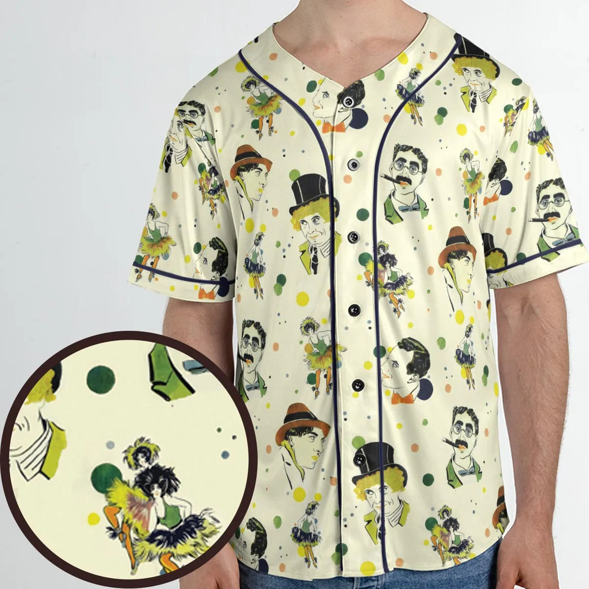 Unisex Baseball Jersey - 4C8DKHZW