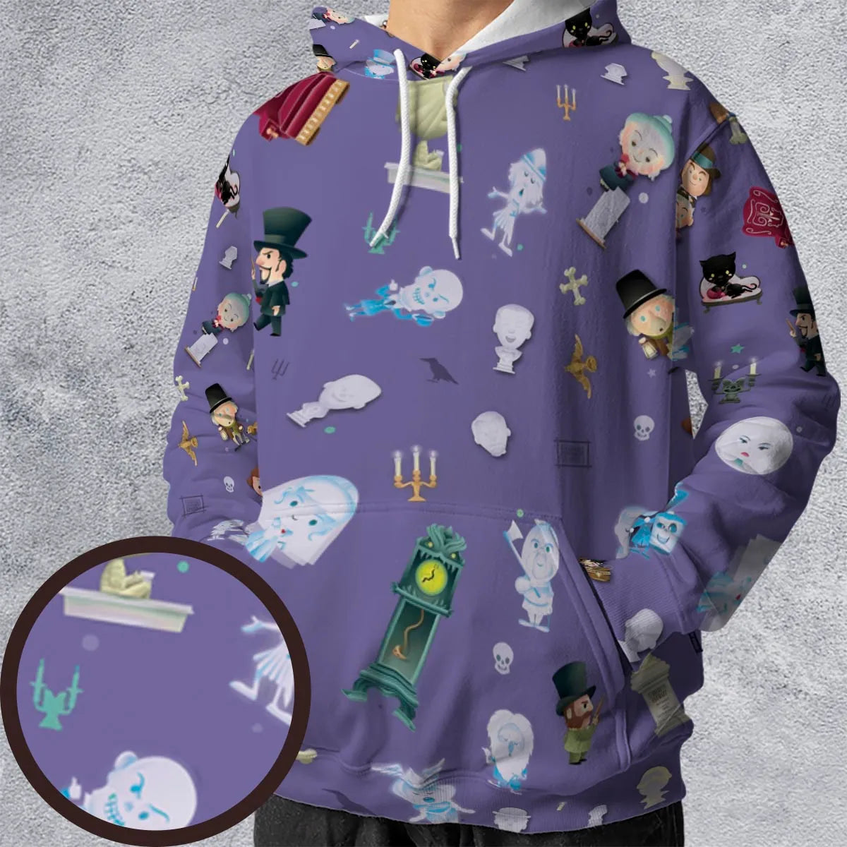 All-over Print Hoodie - 8QJR6SQB