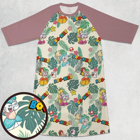 3/4 Sleeve Raglan Dress - 3MUB84GW