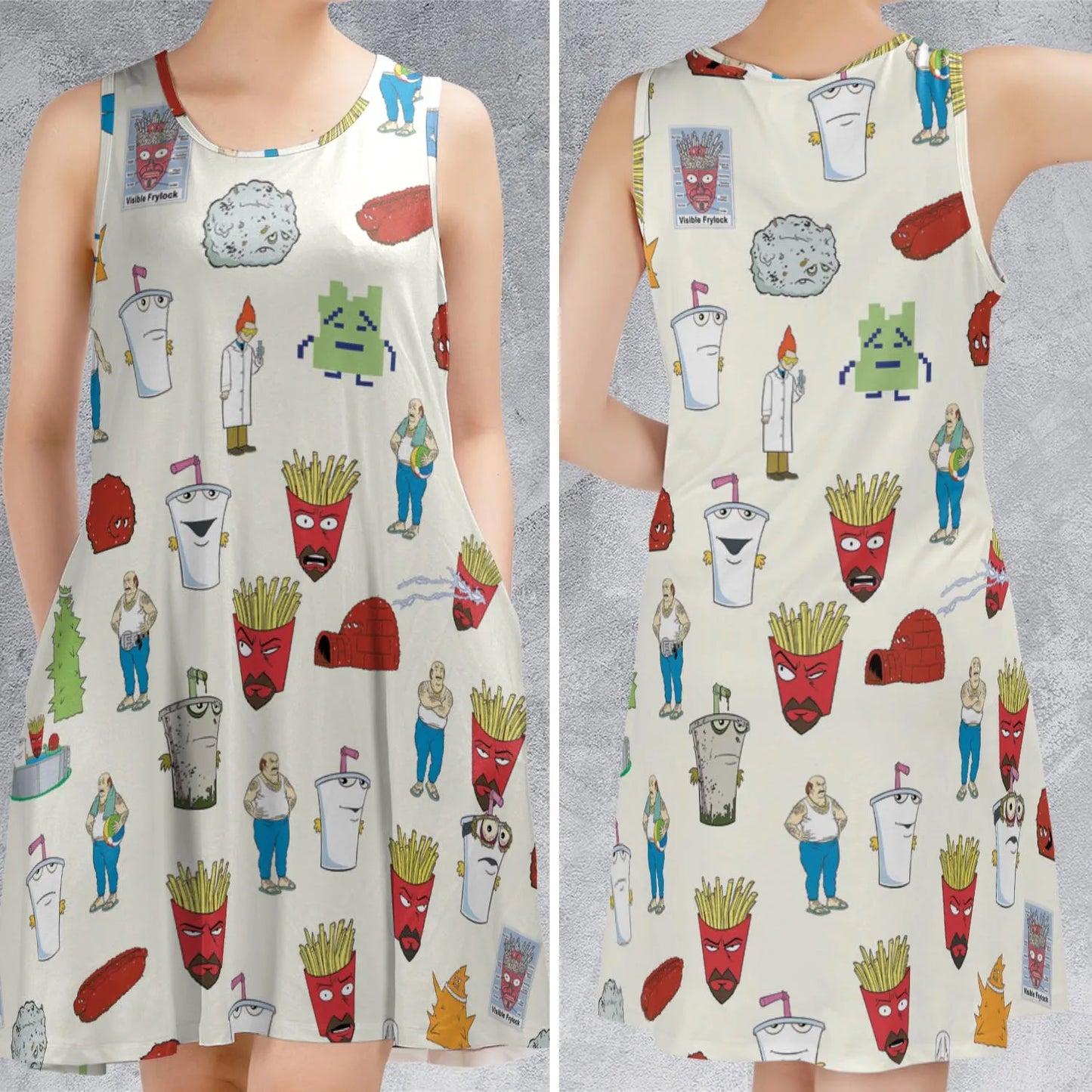 Sleeveless Dress - BK47T4R4