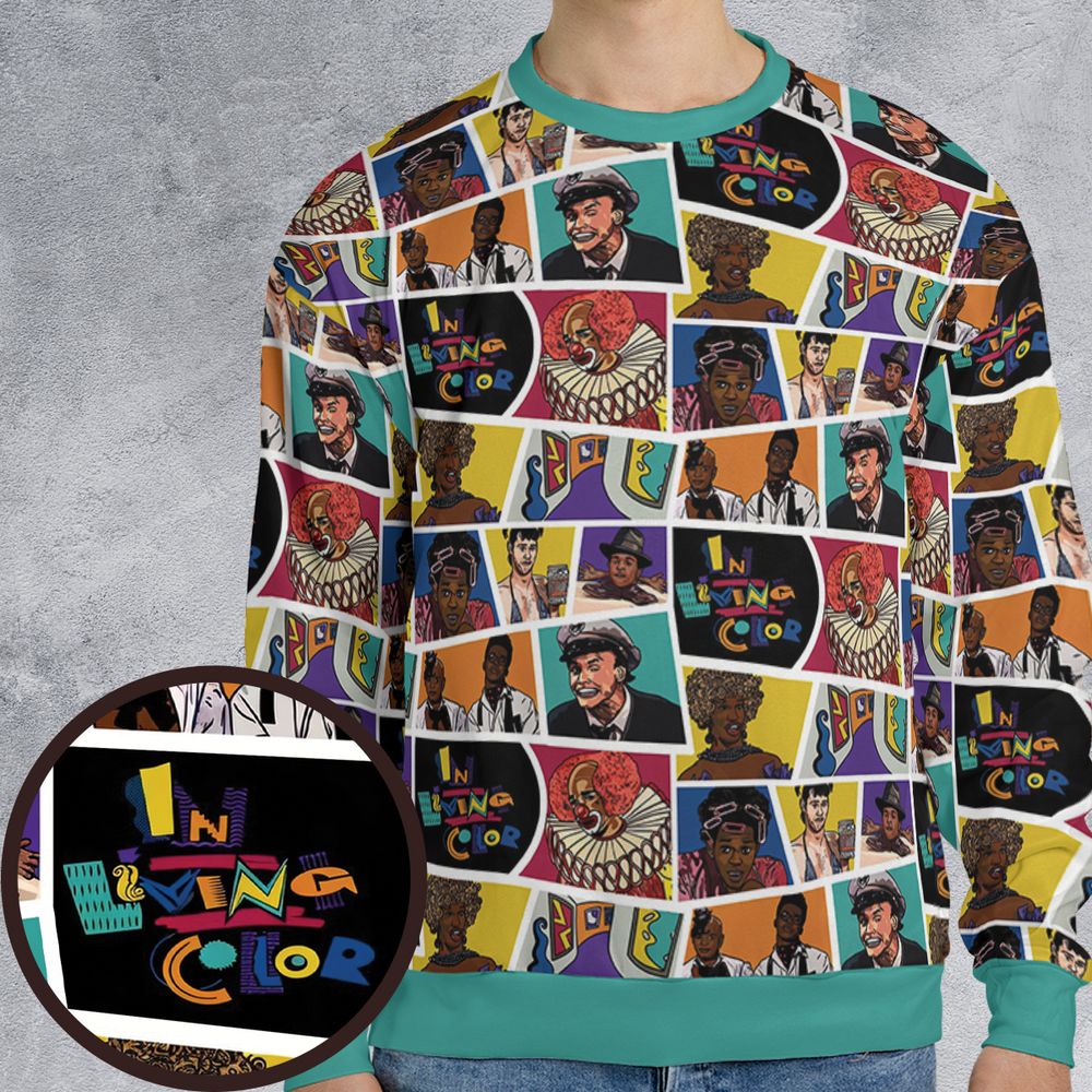 All-over Print Sweatshirt - QSX37EGV -  - 1