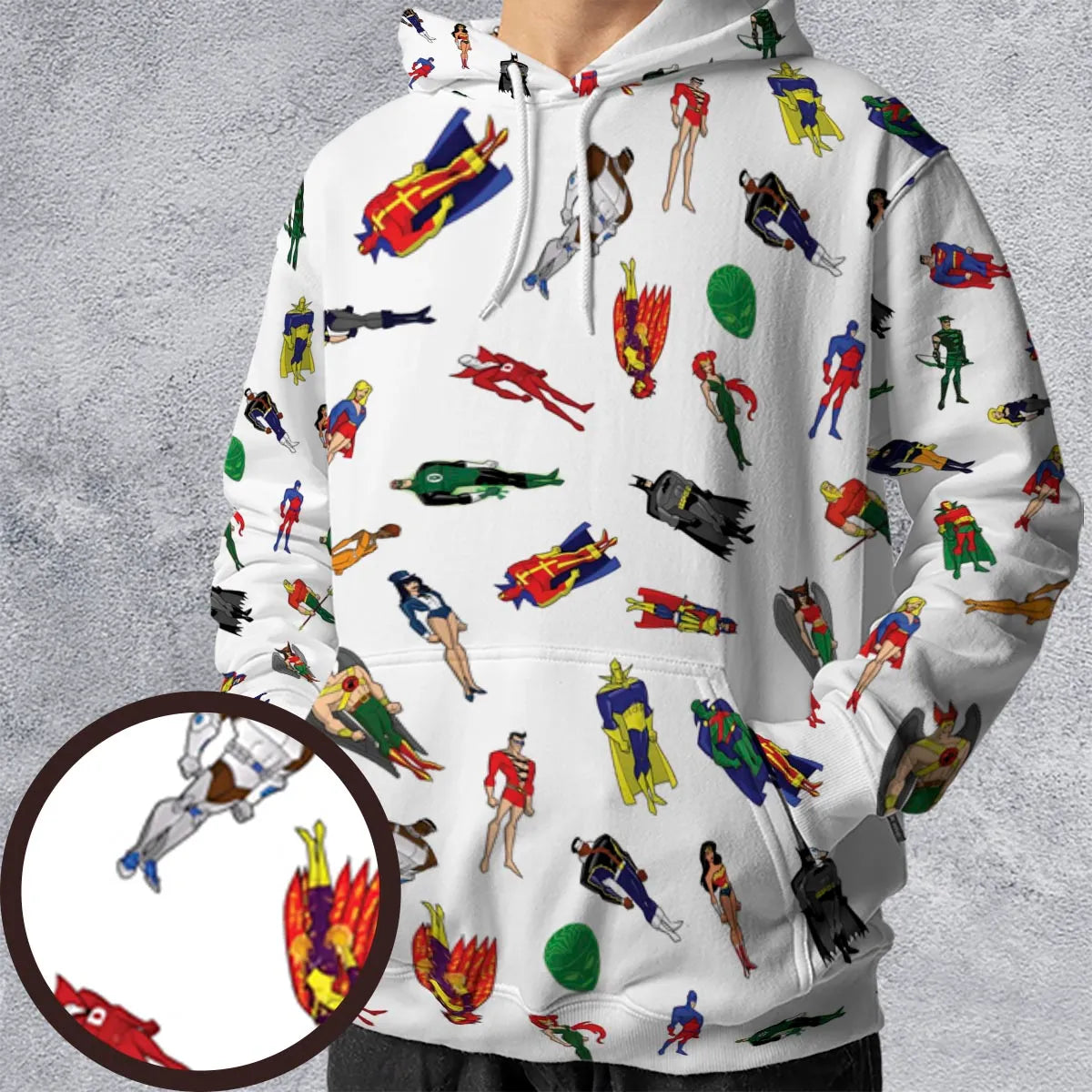 All-over Print Hoodie - CJWASNXJ