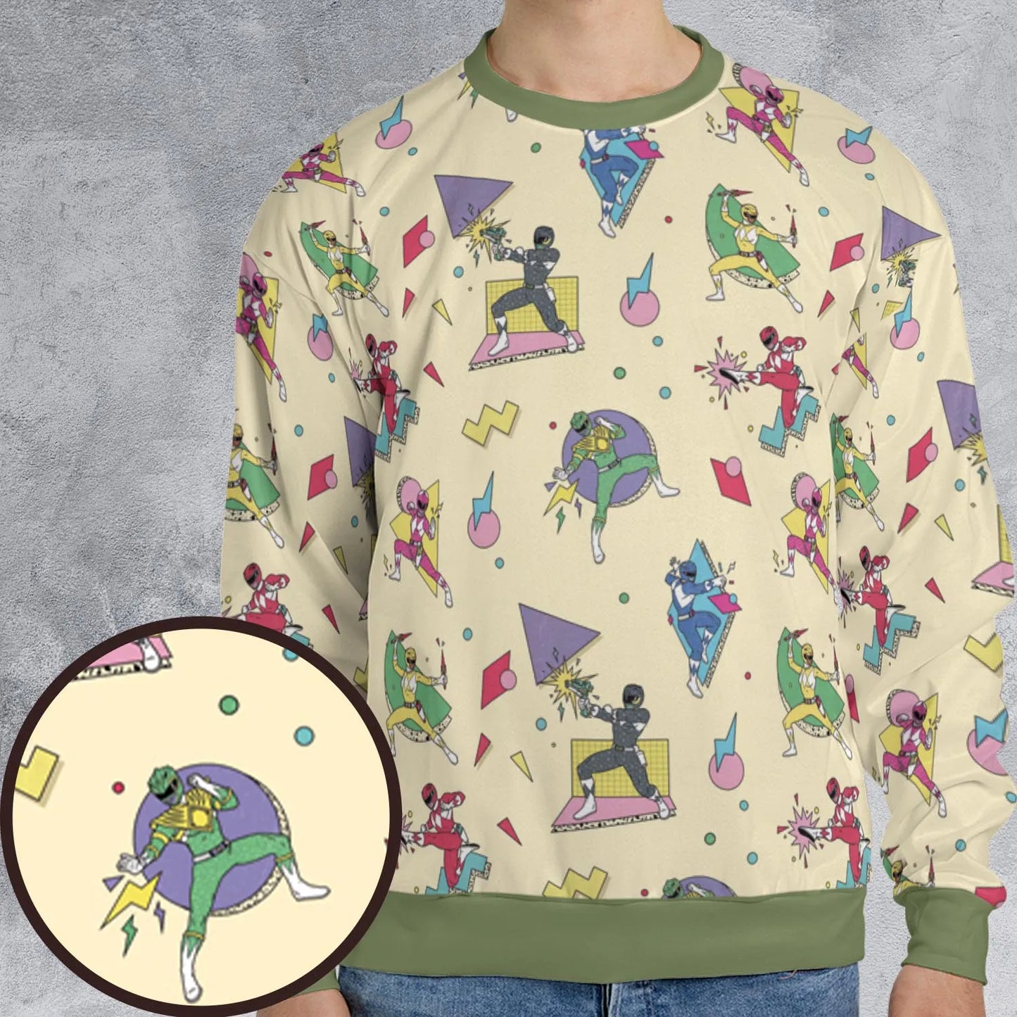 All-over Print Sweatshirt - 7W3VLU32