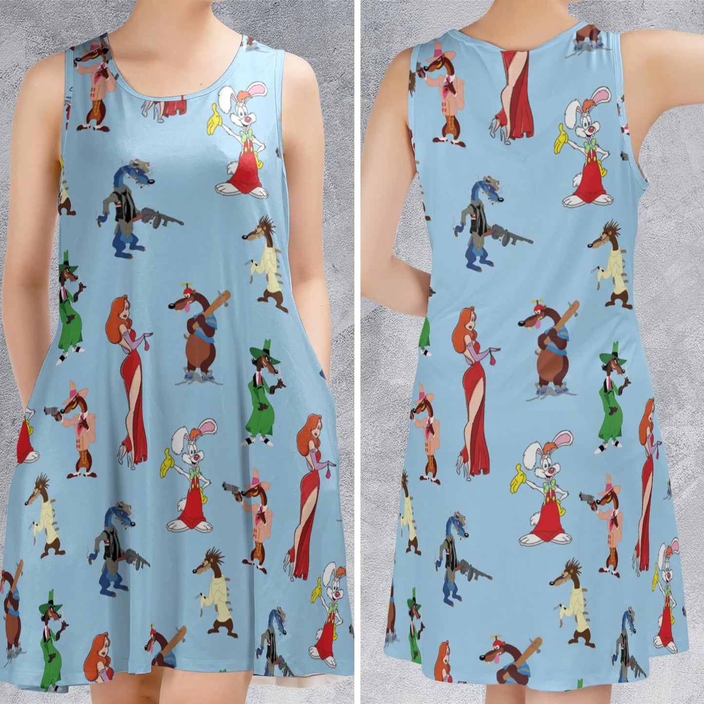 Sleeveless Dress - ZUHWY524