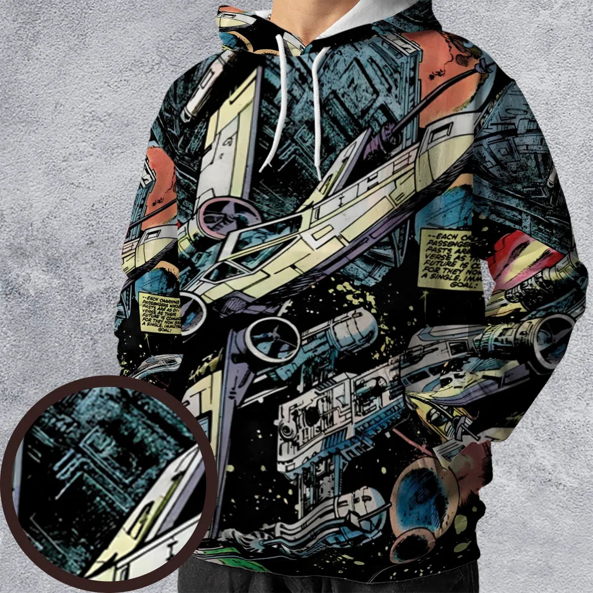 All-over Print Hoodie - UQA8YQFP
