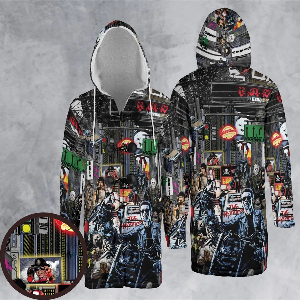 Hooded Cloak Coat - GTGSSHDL