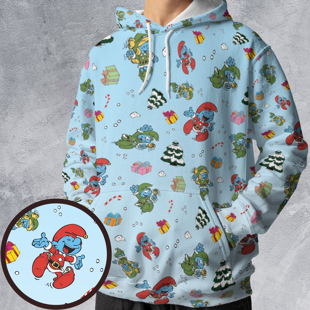 All-over Print Hoodie - R6R8S4SZ -  - 1