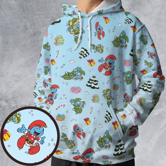 All-over Print Hoodie - R6R8S4SZ -  - 1
