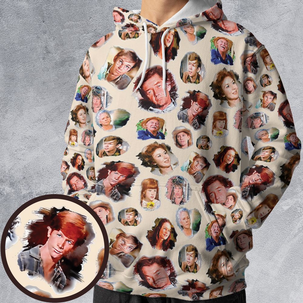 All-over Print Hoodie - TGJJ1CW5 -  - 1