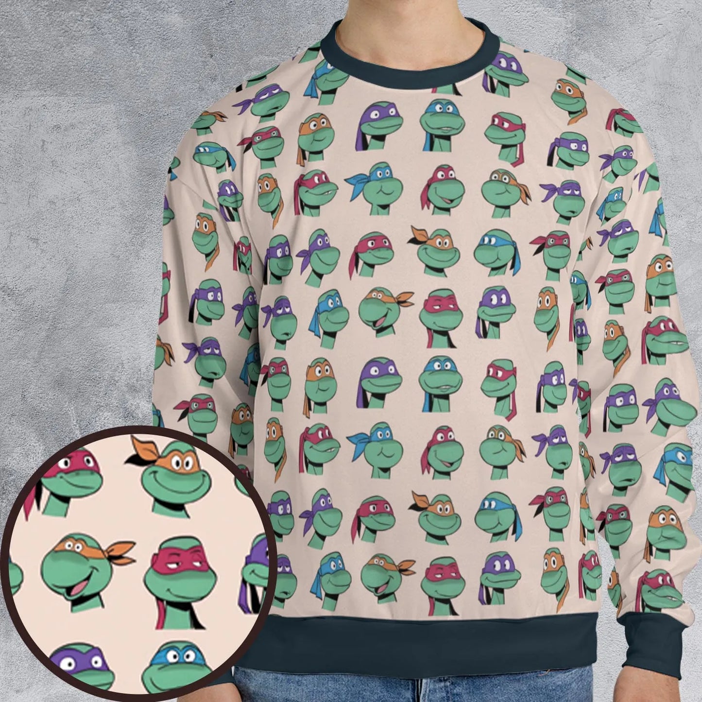 All-over Print Sweatshirt - 94DGYW5S