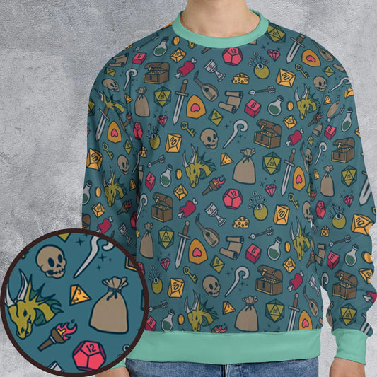 All-over Print Sweatshirt - DALBEQVW