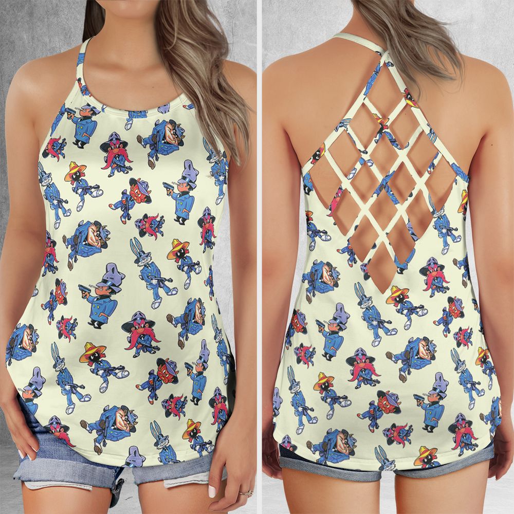 Criss Cross Tank Top - JZ266QCC -  - 1