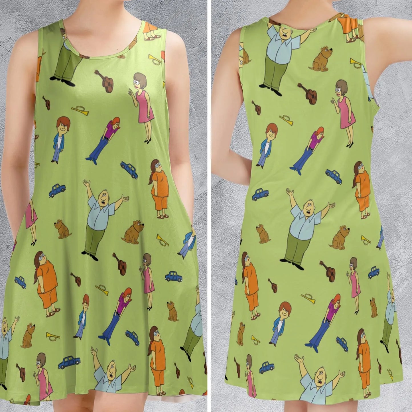 Sleeveless Dress - 3QM8MVDK