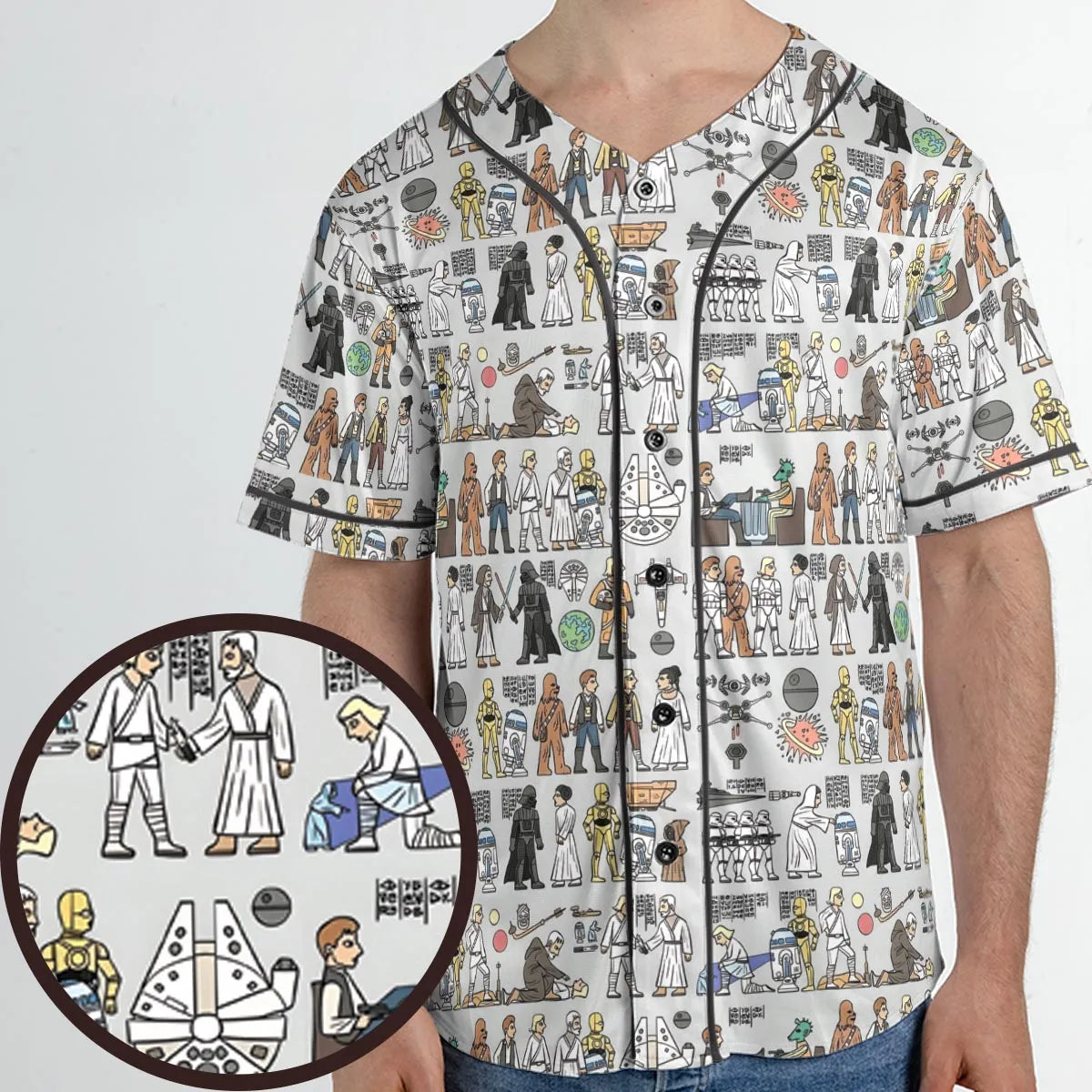 Unisex Baseball Jersey - ZLPU32F3
