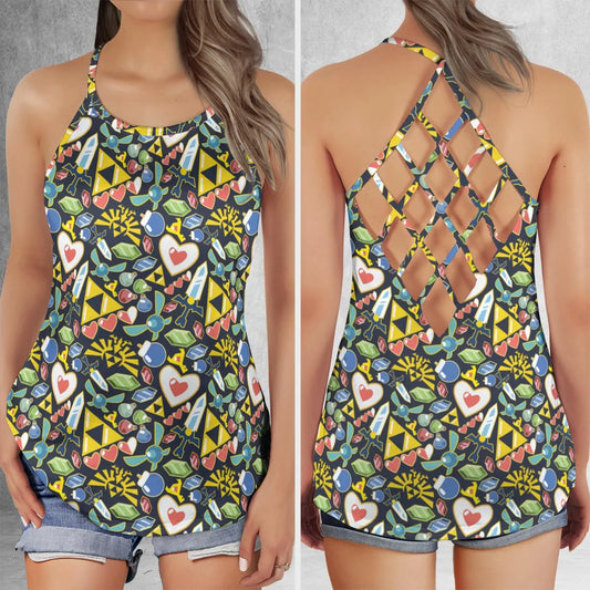 Criss Cross Tank Top - Q2PZ9SDW