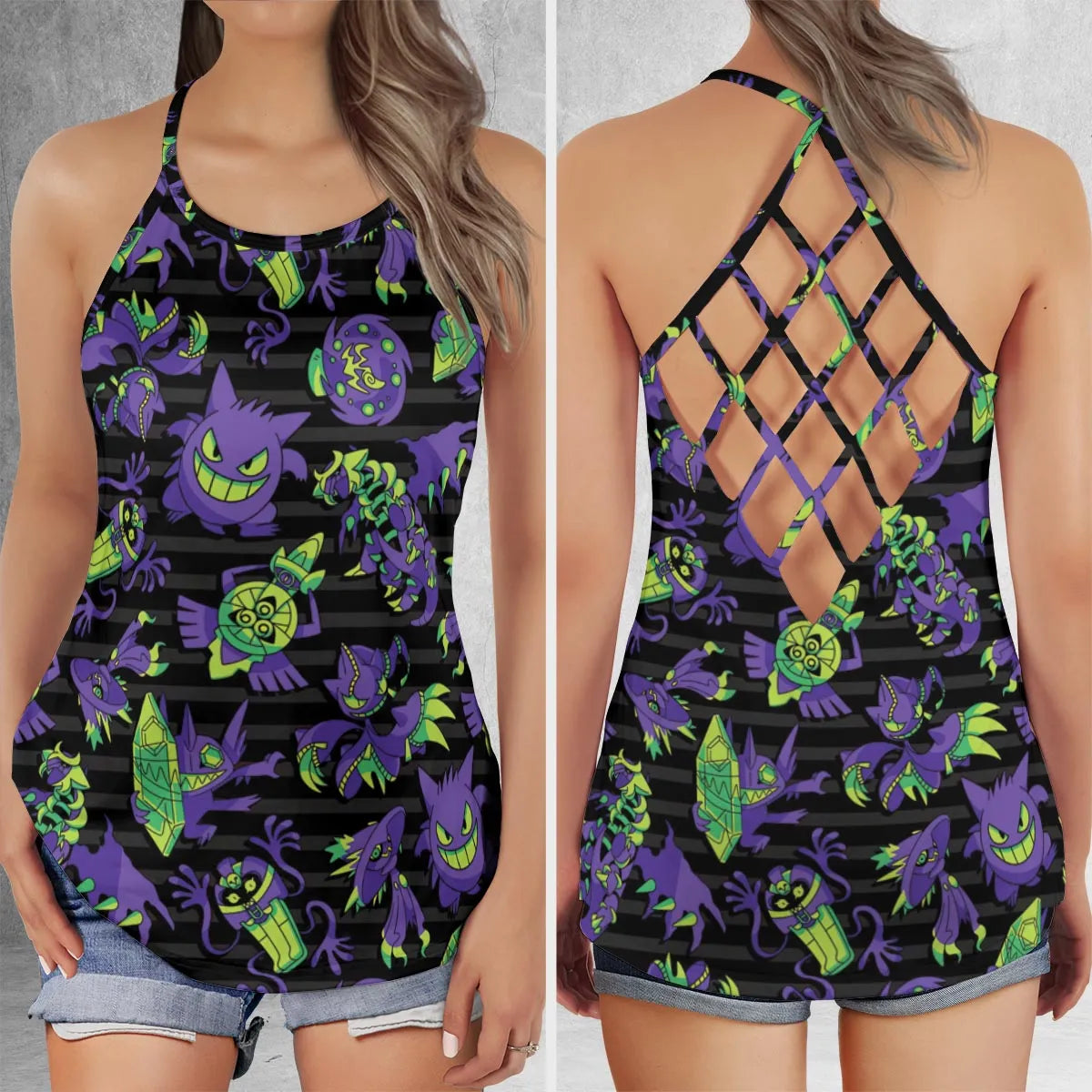 Criss Cross Tank Top - 74ZMFYP9
