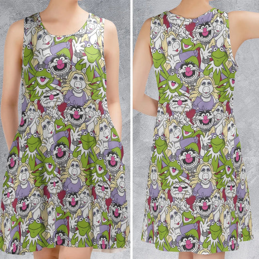 Sleeveless Dress - J1WZ7JKE