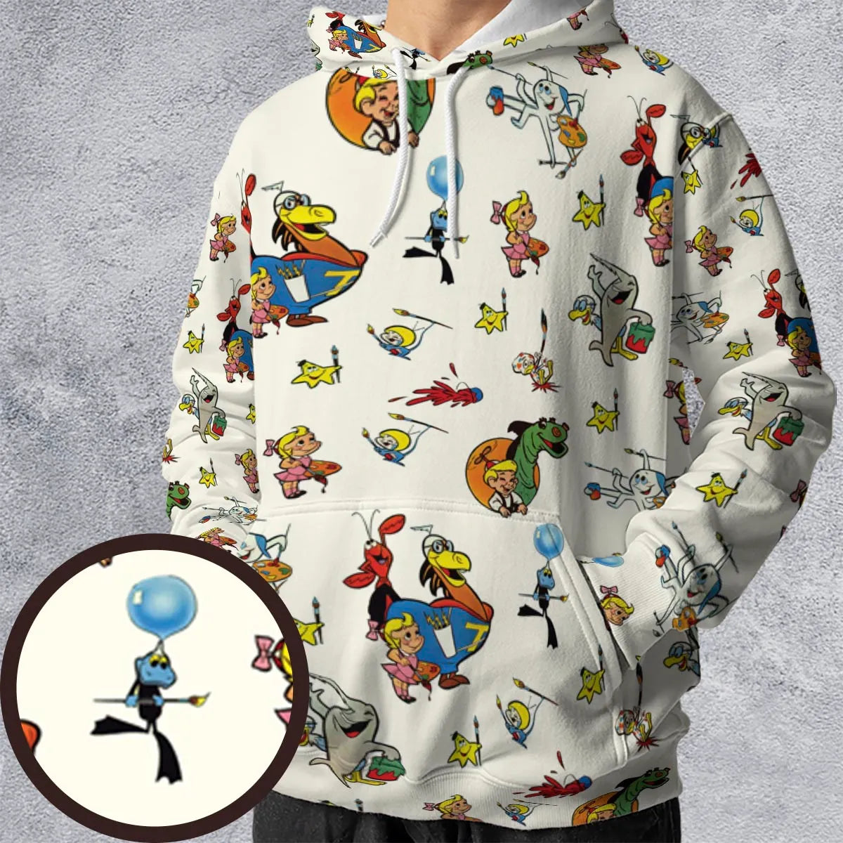 All-over Print Hoodie - DT6XYGK9