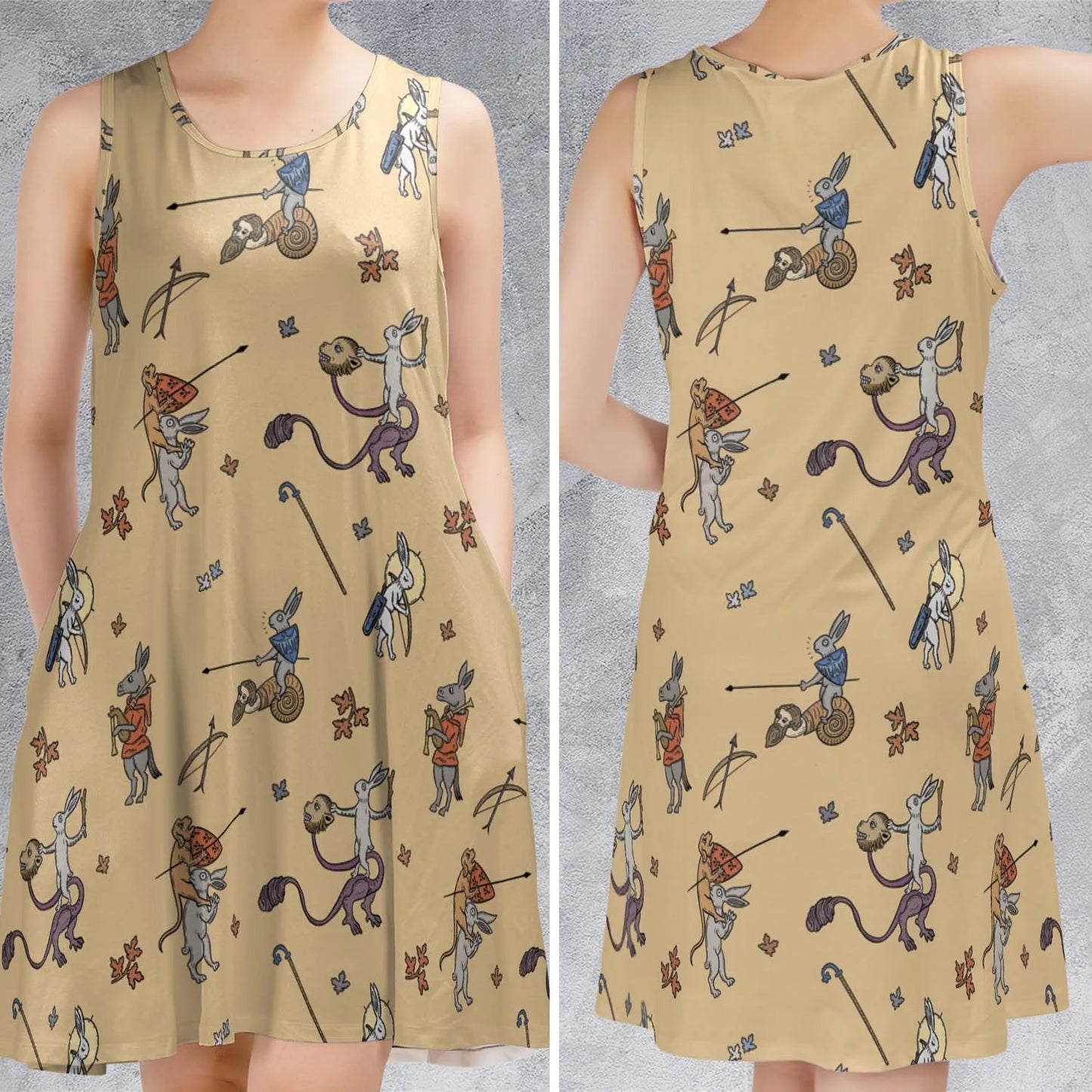 Sleeveless Dress - D32TED8P