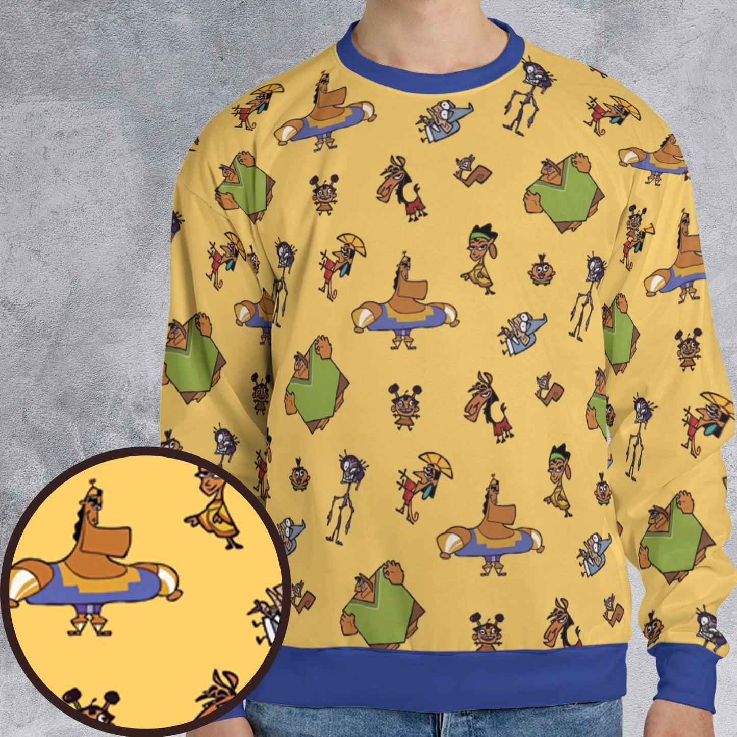 All-over Print Sweatshirt - PXYUM3B2