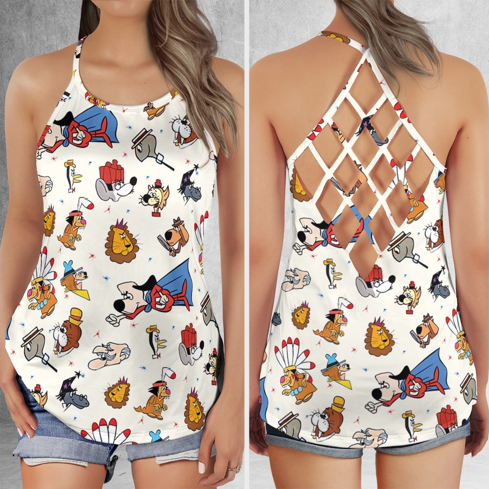 Criss Cross Tank Top - 1F4DR3VB -  - 1