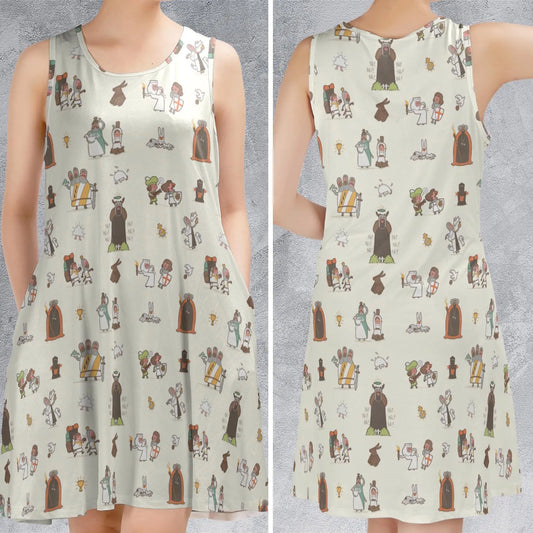 Sleeveless Dress - T8T3G94B