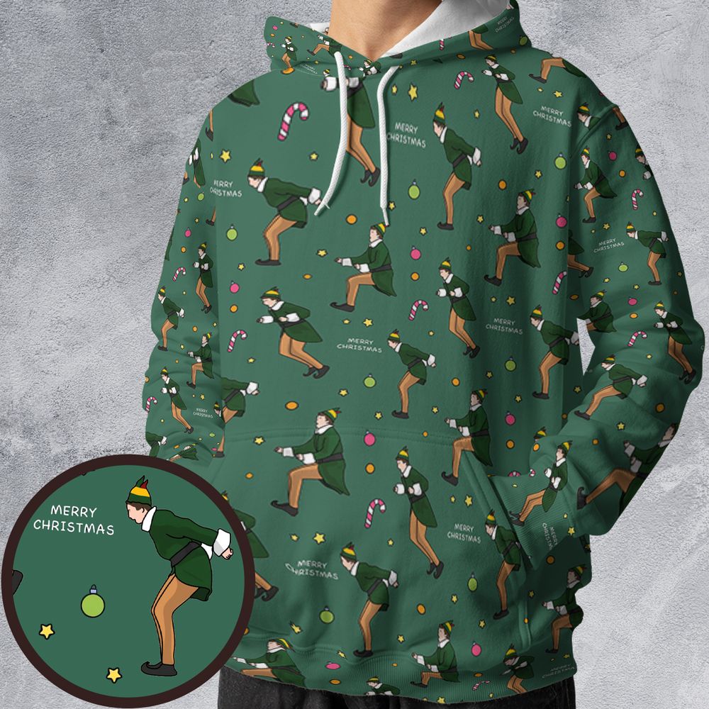 All-over Print Hoodie - 81EGH51H -  - 1