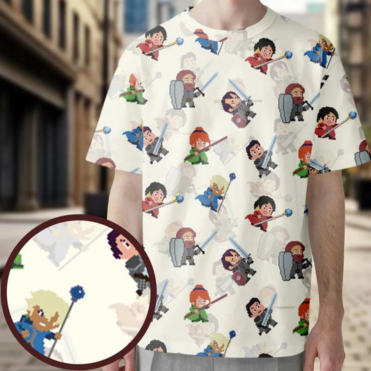 All-Over Print Unisex T-Shirt - ZSVMQTR3