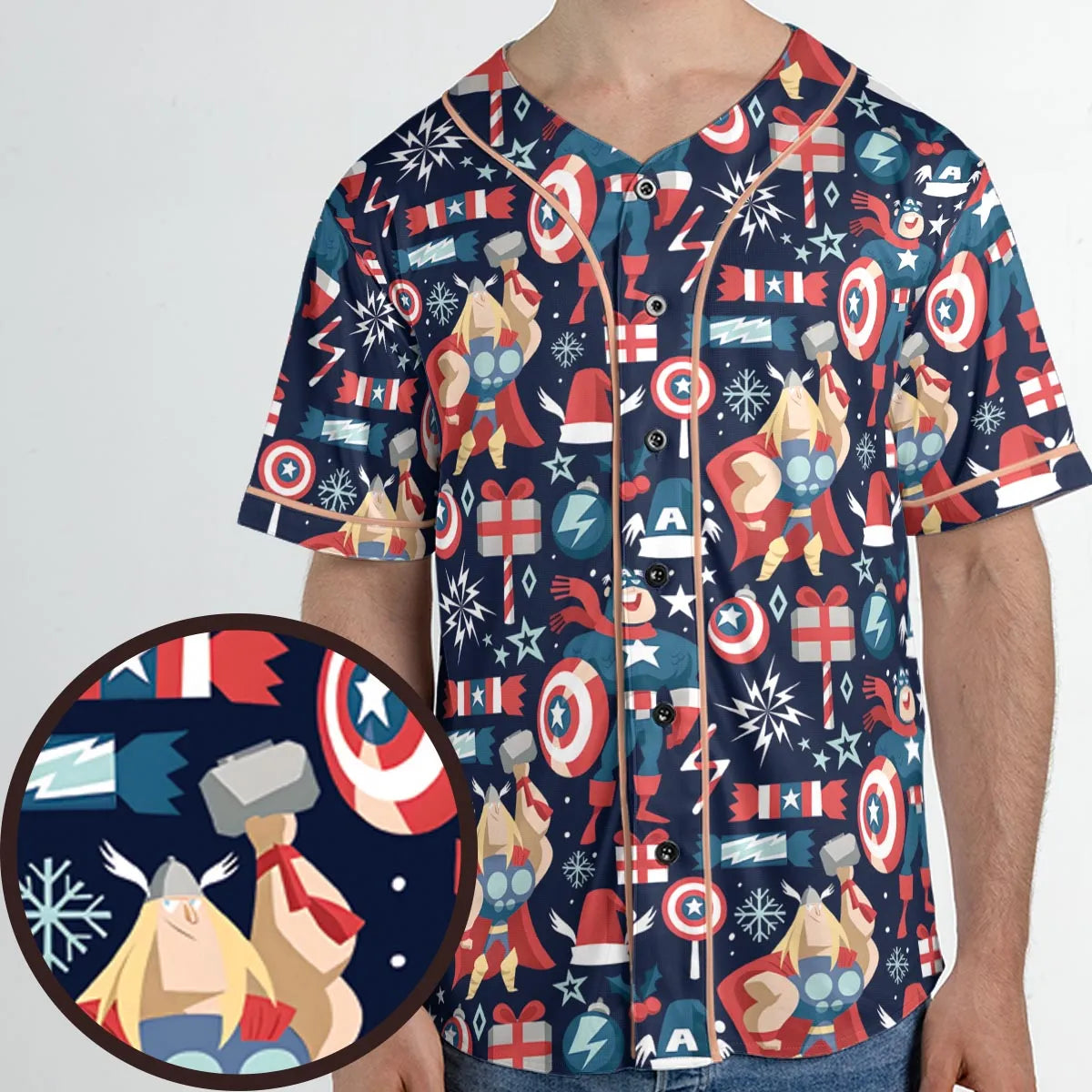 Unisex Baseball Jersey - SF592UBN
