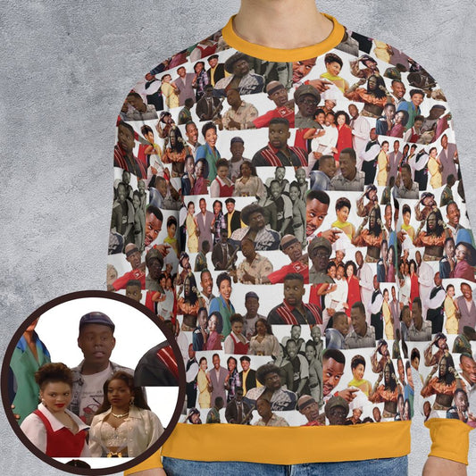All-over Print Sweatshirt - WVGYN5GE -  - 1