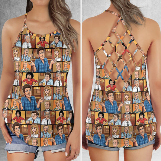 Criss Cross Tank Top - 4TWNSPK5 -  - 1
