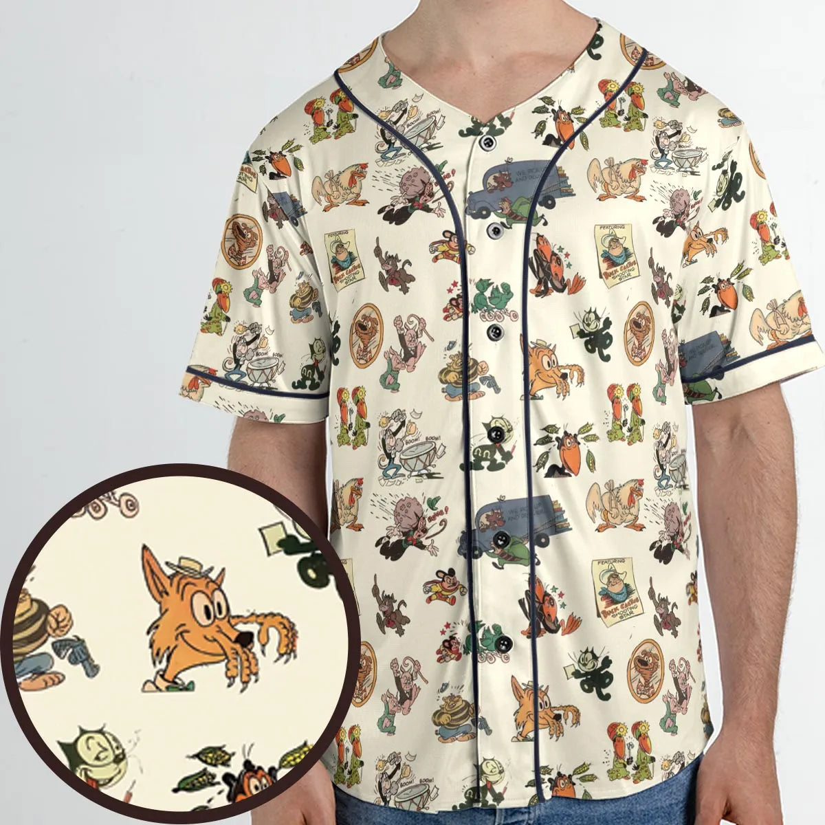 Unisex Baseball Jersey - QFPJFCJT