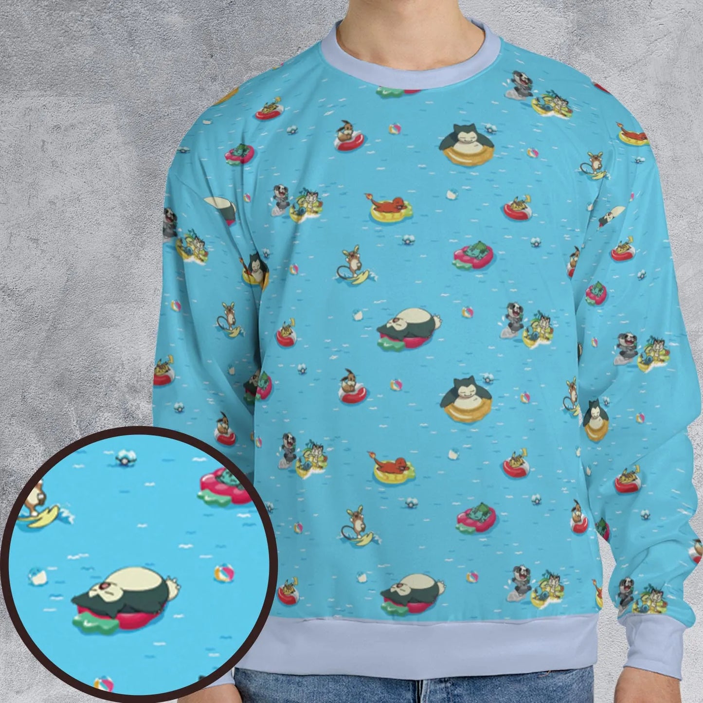All-over Print Sweatshirt - 2C72LEDP