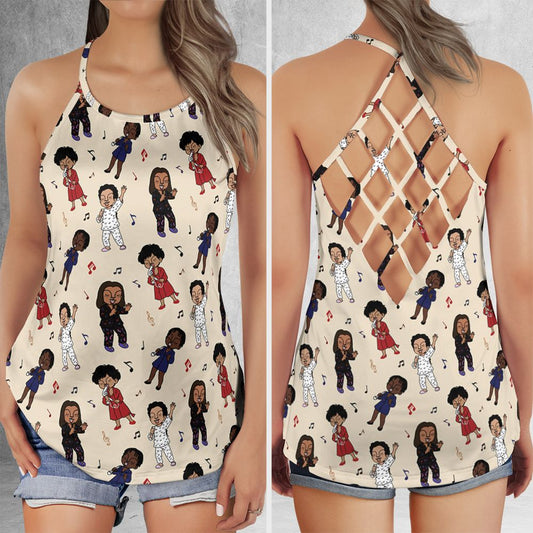 Criss Cross Tank Top - X7WELRXE -  - 1