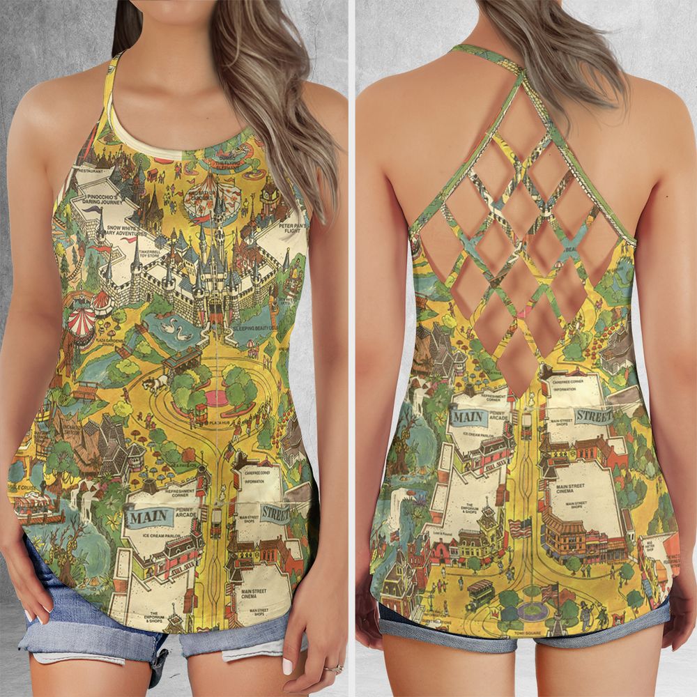 Criss Cross Tank Top - PP5JC1GH -  - 1