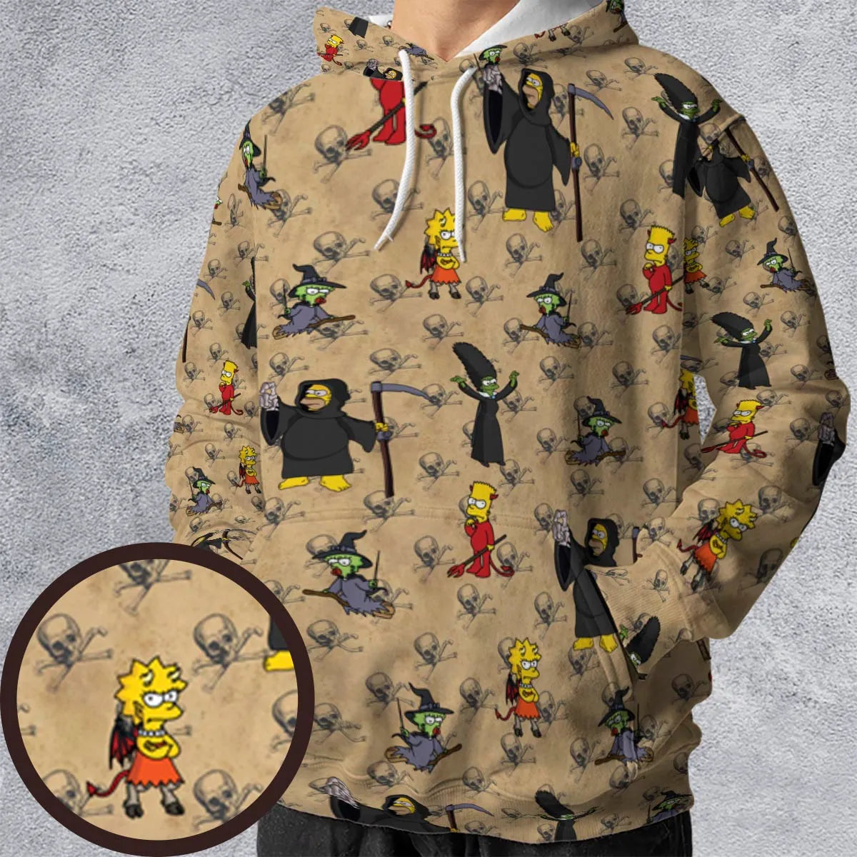 All-over Print Hoodie - Z67VMYWJ