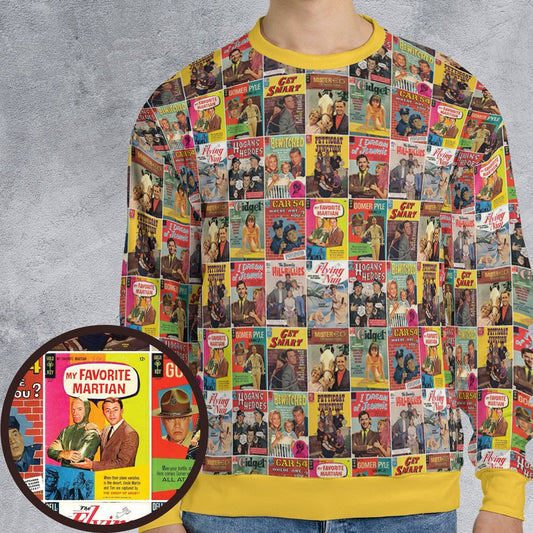 All-over Print Sweatshirt - VSHEYJNH -  - 1