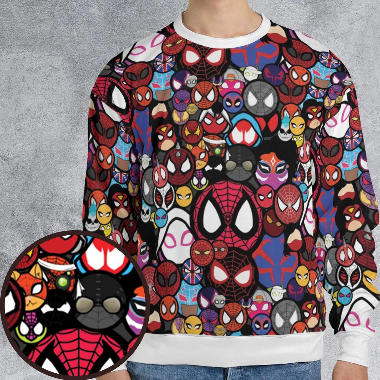 All-over Print Sweatshirt - C9ASRSM8