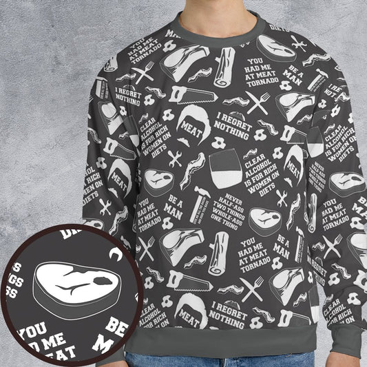 All-over Print Sweatshirt - S81HT6RW -  - 1