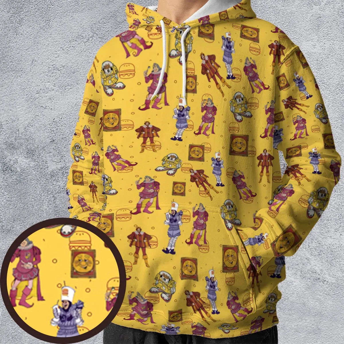 All-over Print Hoodie - 2MN9S1FB