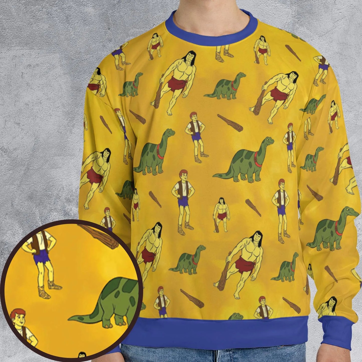 All-over Print Sweatshirt - TEU1RSLQ