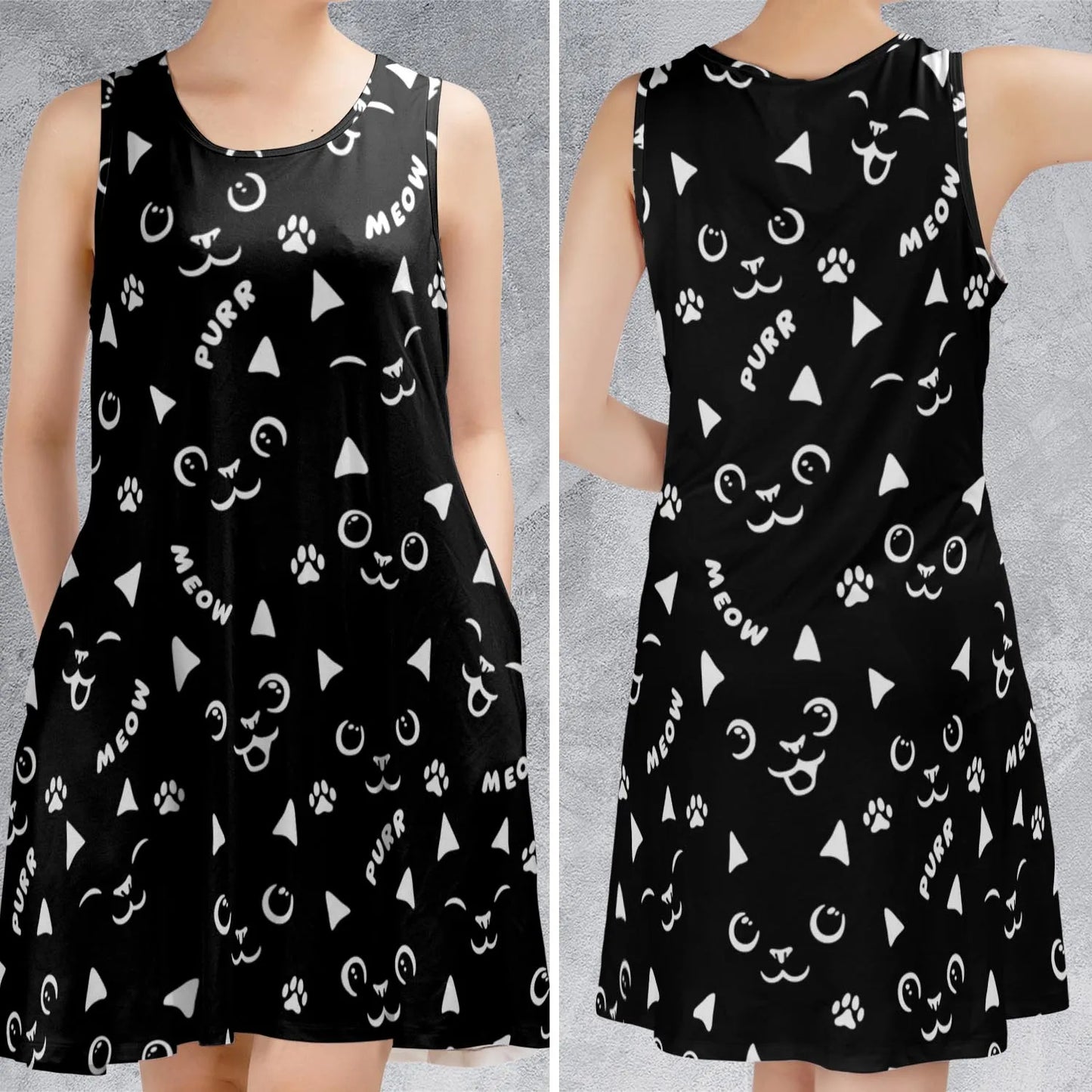 Sleeveless Dress - 1PCEN6GU