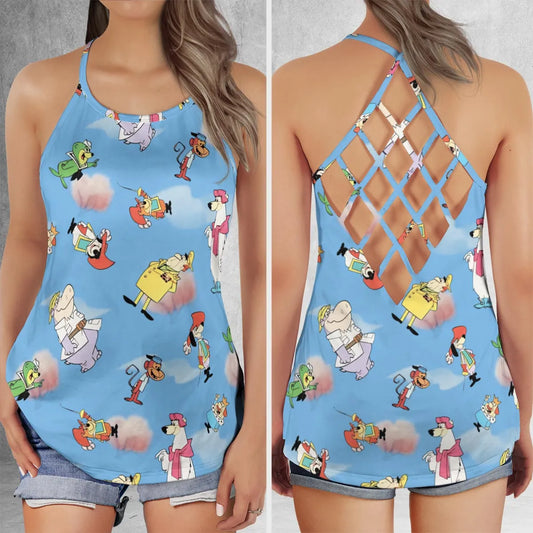 Criss Cross Tank Top - ZHTAJ1F6