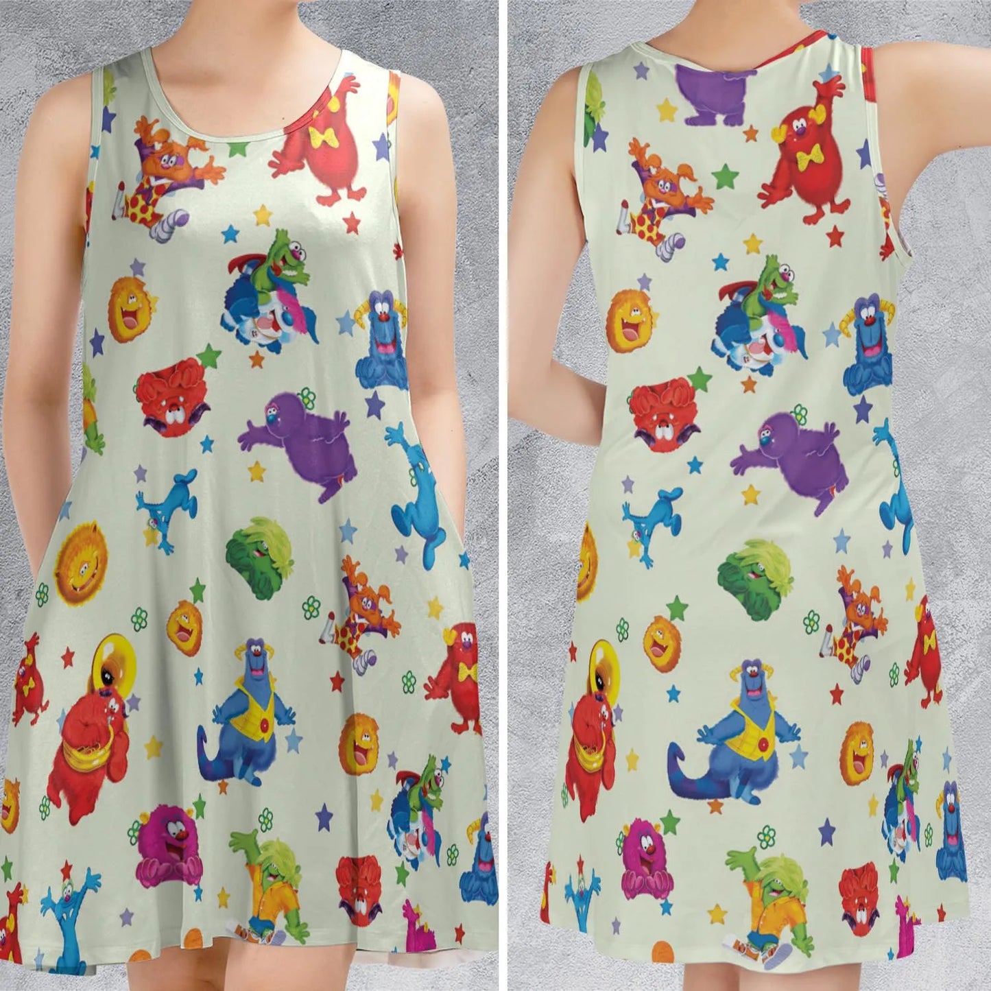 Sleeveless Dress - ZFT7WNPK