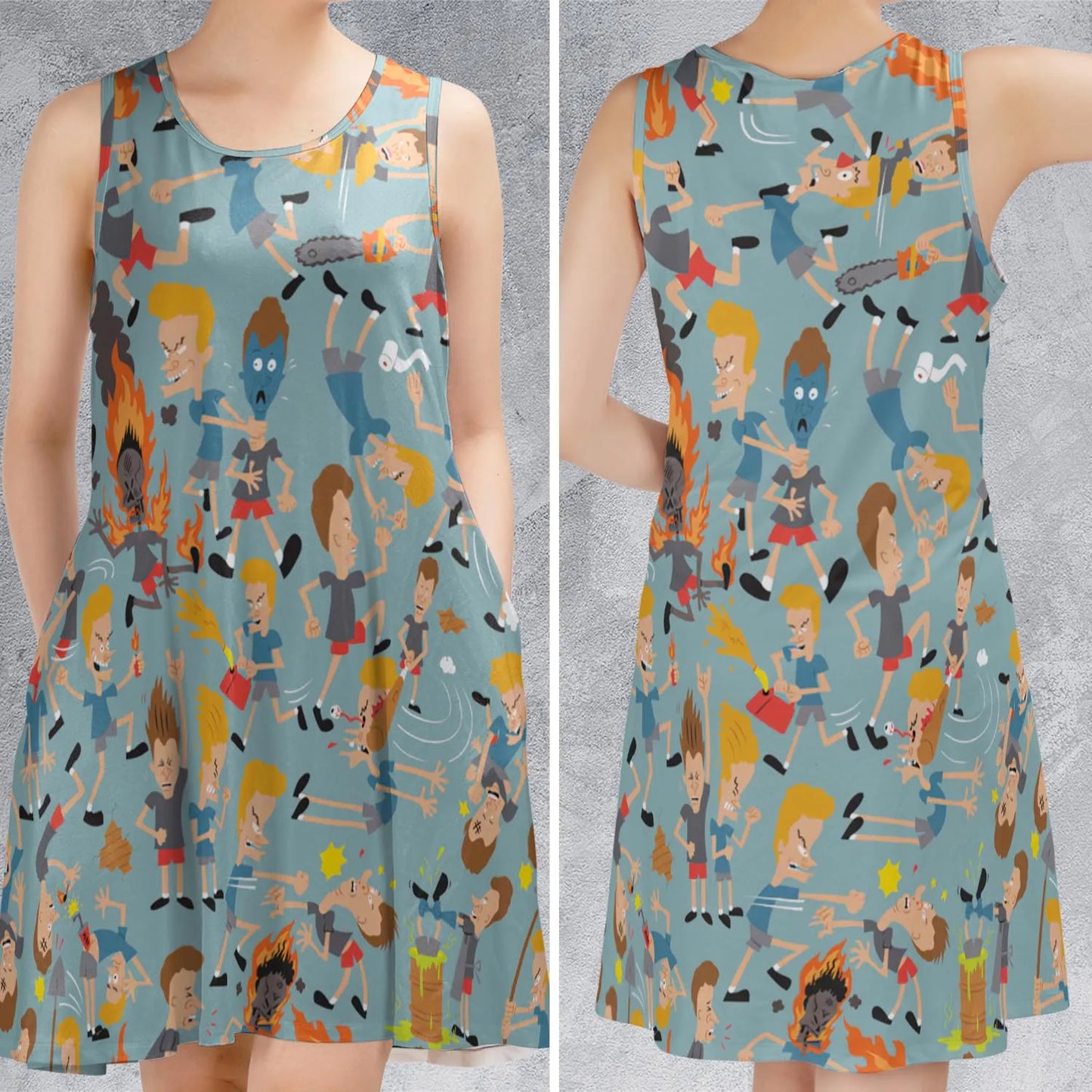 Sleeveless Dress - 43HEZMDT