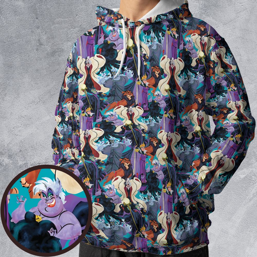 All-over Print Hoodie - LZZM1A4D -  - 1